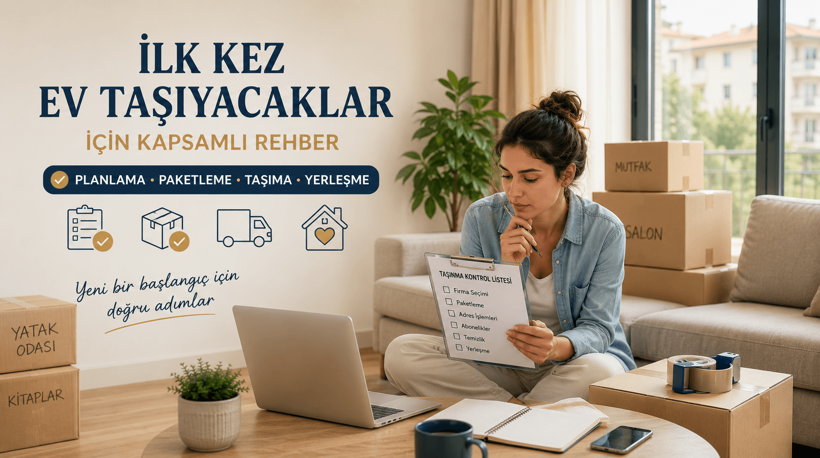 İlk Kez Ev Taşıyacaklar İçin Kapsamlı Rehber