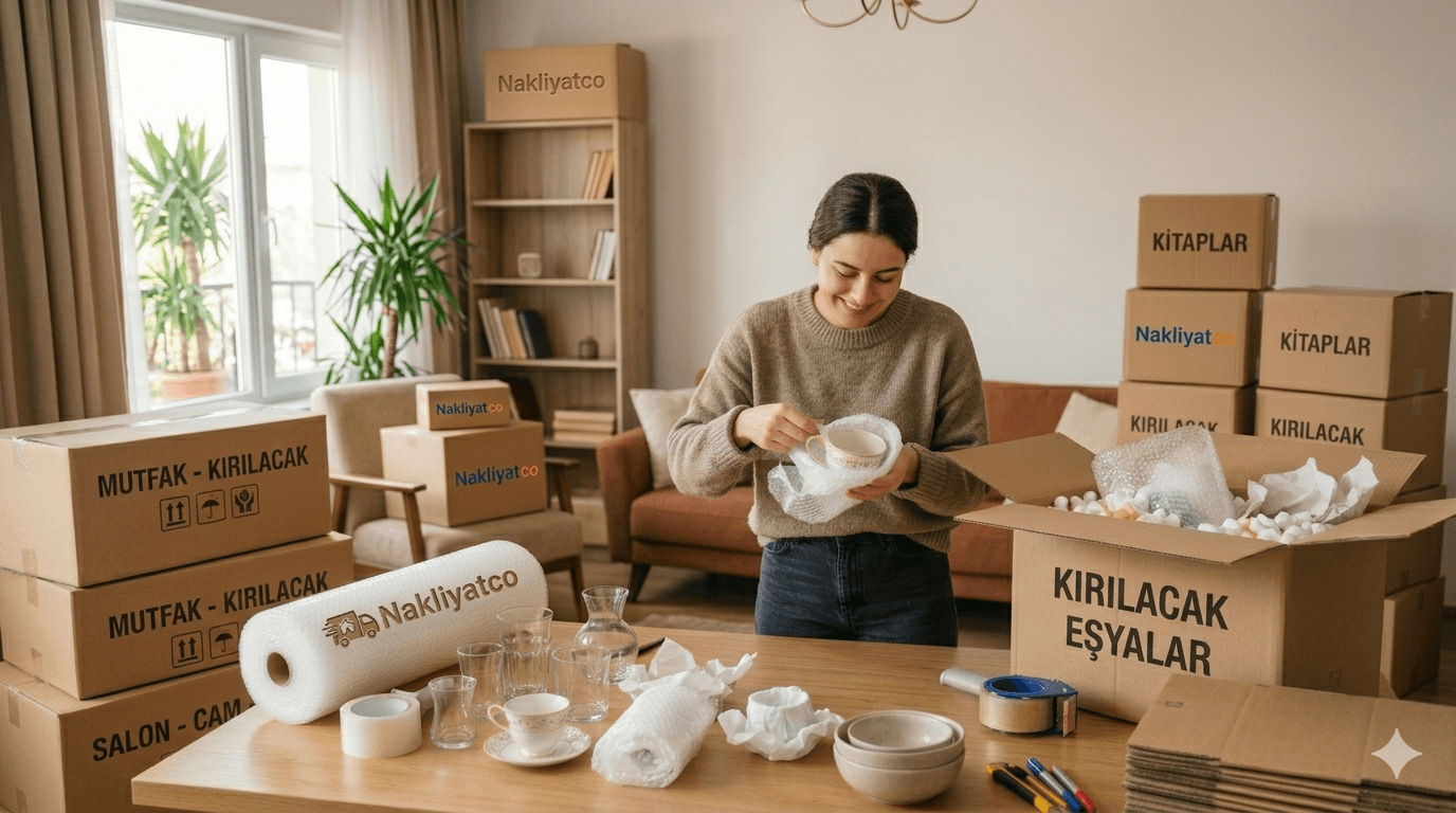 Kırılacak Eşyalar Nasıl Paketlenir? Hasarsız Taşınma Rehberi